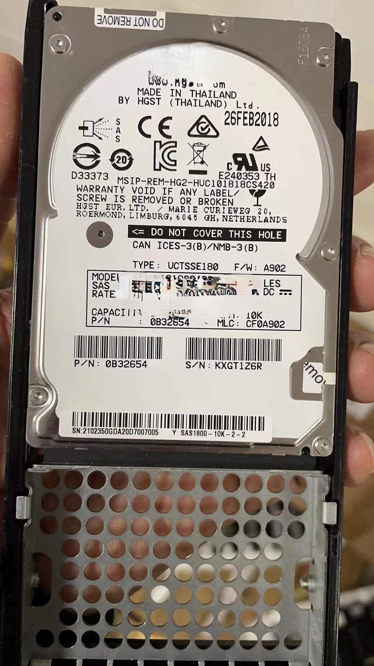 Main image of For Huawei 02350GDA 1.8T 10K SAS hard disk S5800 V3 S6800 v3 s5600 v3