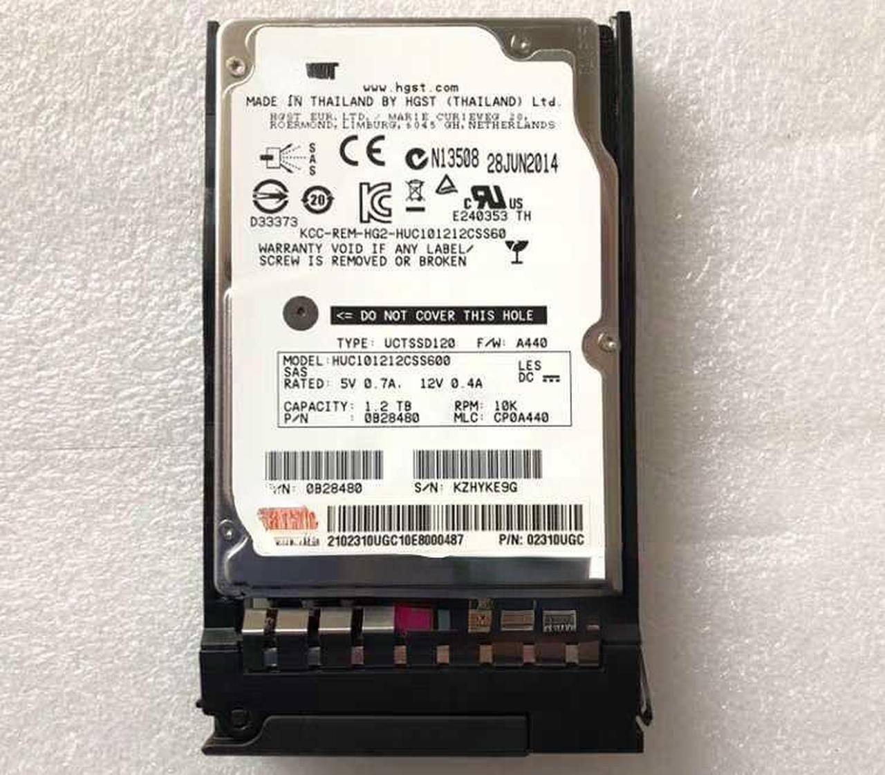 Main image of For Huawei RH2485 RH2488 RH5885 V2 server hard disk 1.2T 10K SAS 02310UGC