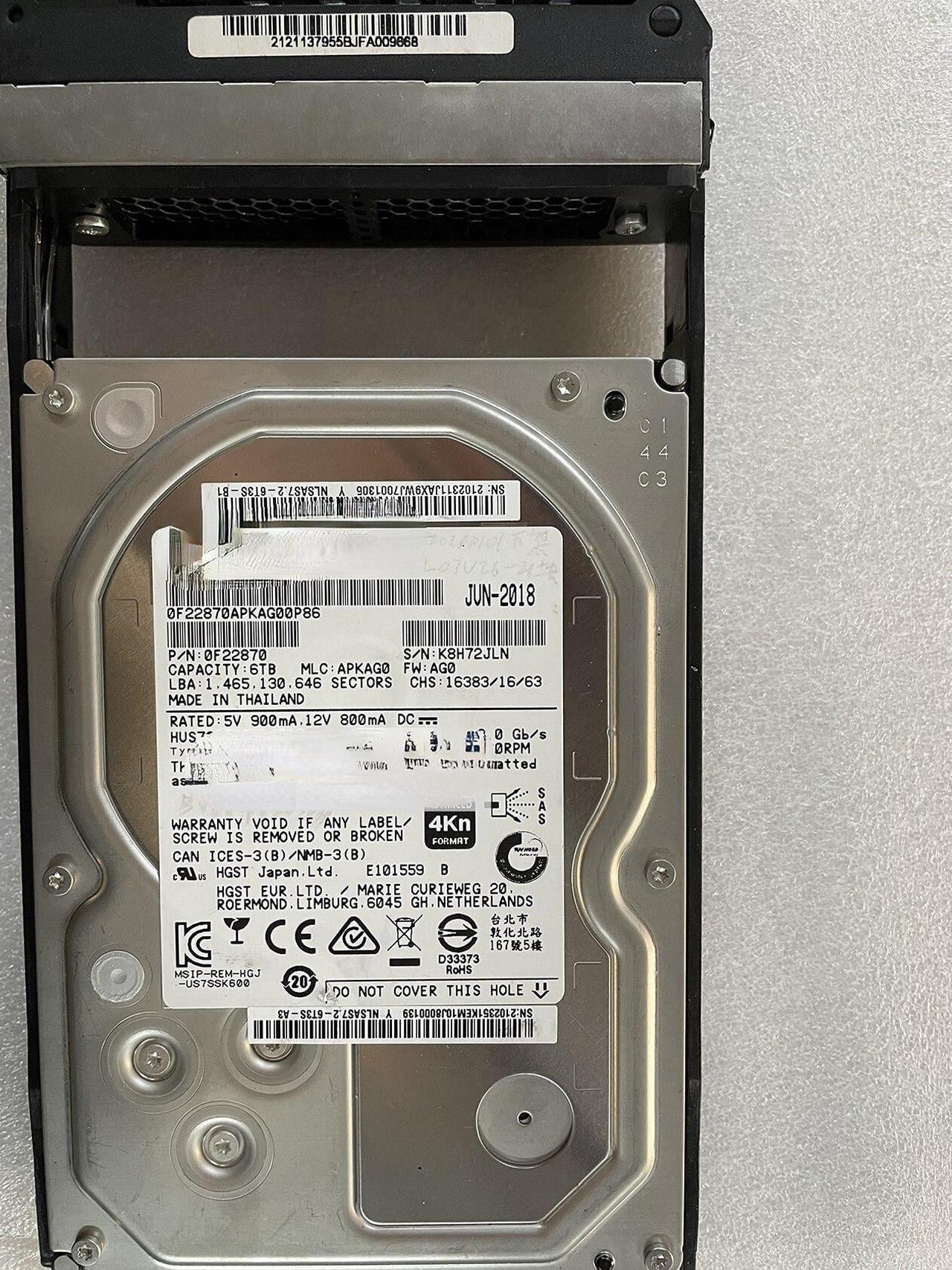 Main image of For Huawei 02350MQG 02350MQH 02351KEN 8T 8TB NL SAS 4KN V3 storage hard disk