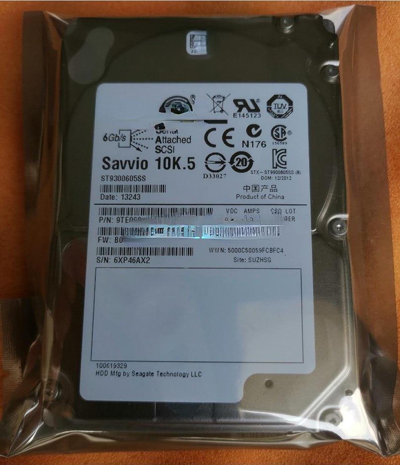 Main image of For SEAGATE ST9300605SS 9TE066-179 300G 10K 2.5 SAS hard disk