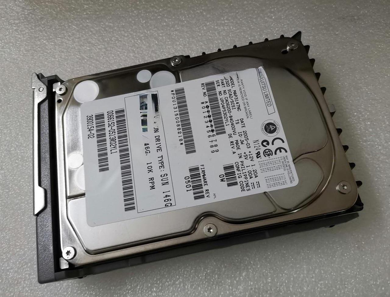 Main image of For SUN 540-6064/6369 MAP3147NC 146G 10K SCSI hard disk 3,900,154-02