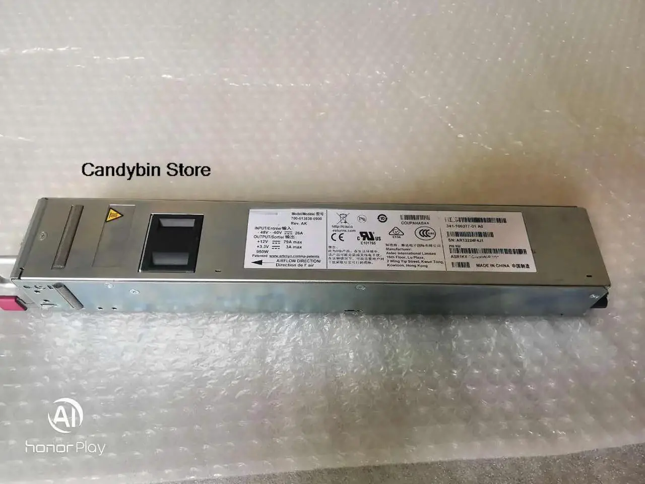 Main image of For ASR1KX-DC-950W-R DC power supply for ASR1001-X router