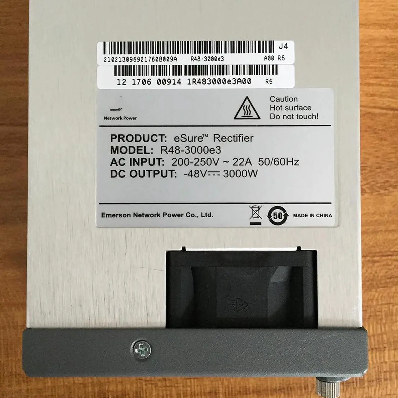 Module Redresseur D'alimentation R48 3000E3/4300E3 3000W-4320W - Connecteur 2 Broches 4,5OZ