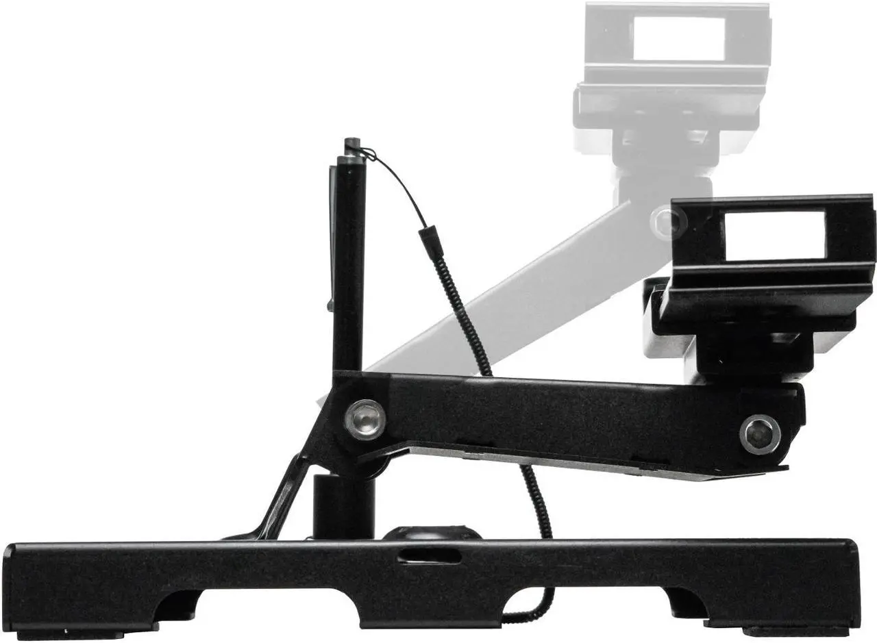 Alt view image 7 of 14 - CTA Digital Flat-Folding Tabletop Security Stand for 7-14 Inch Tablets - Up to 14" Screen Support - 10" Height x 8.3" Width x 7.3" Depth - Countertop, Wall Mountable, Tabletop - Me