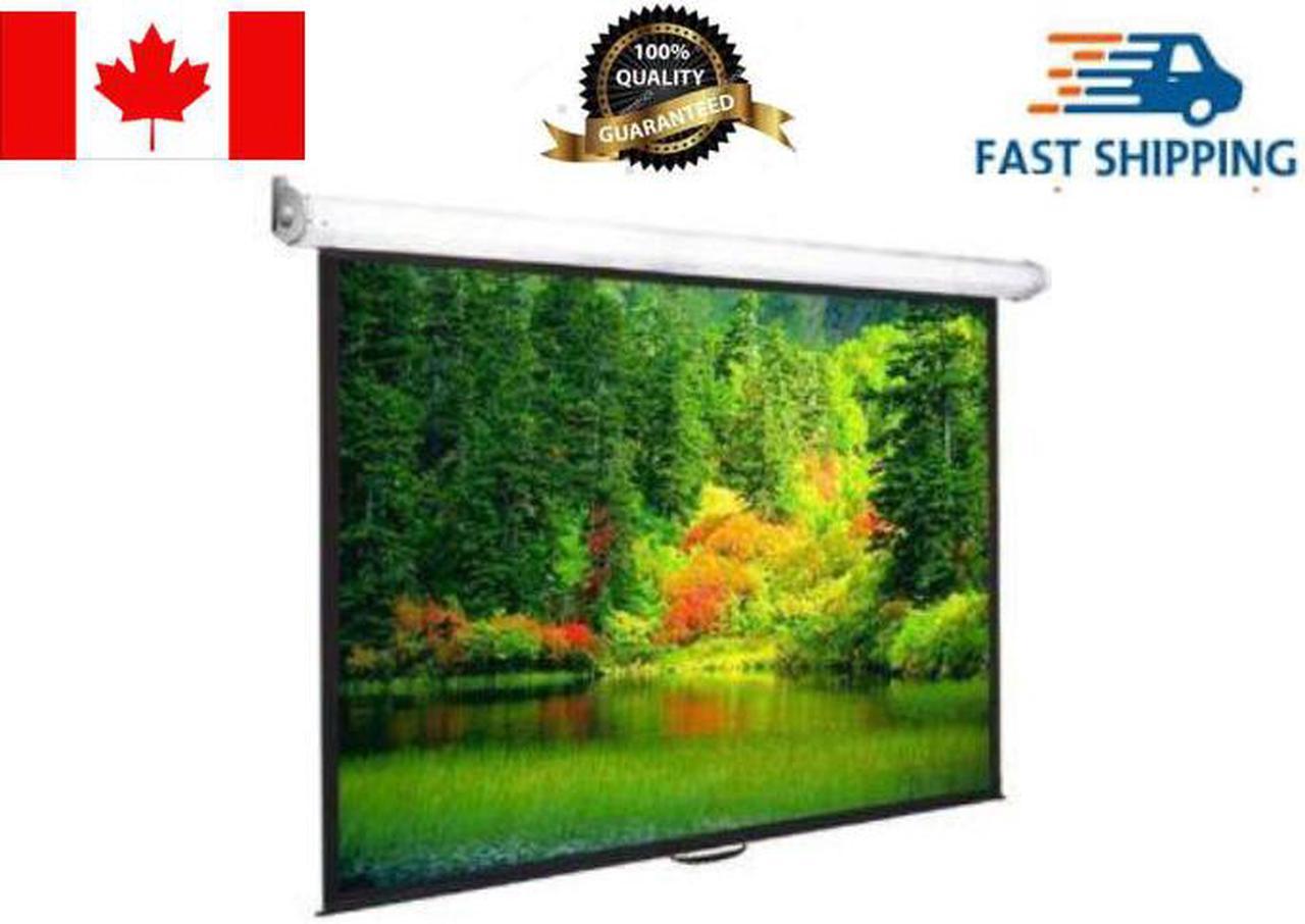 eGALAXY® 10616:9 MANUAL/SELF LOCK/PULL DOWN PROJECTOR SCREEN,PSM106A