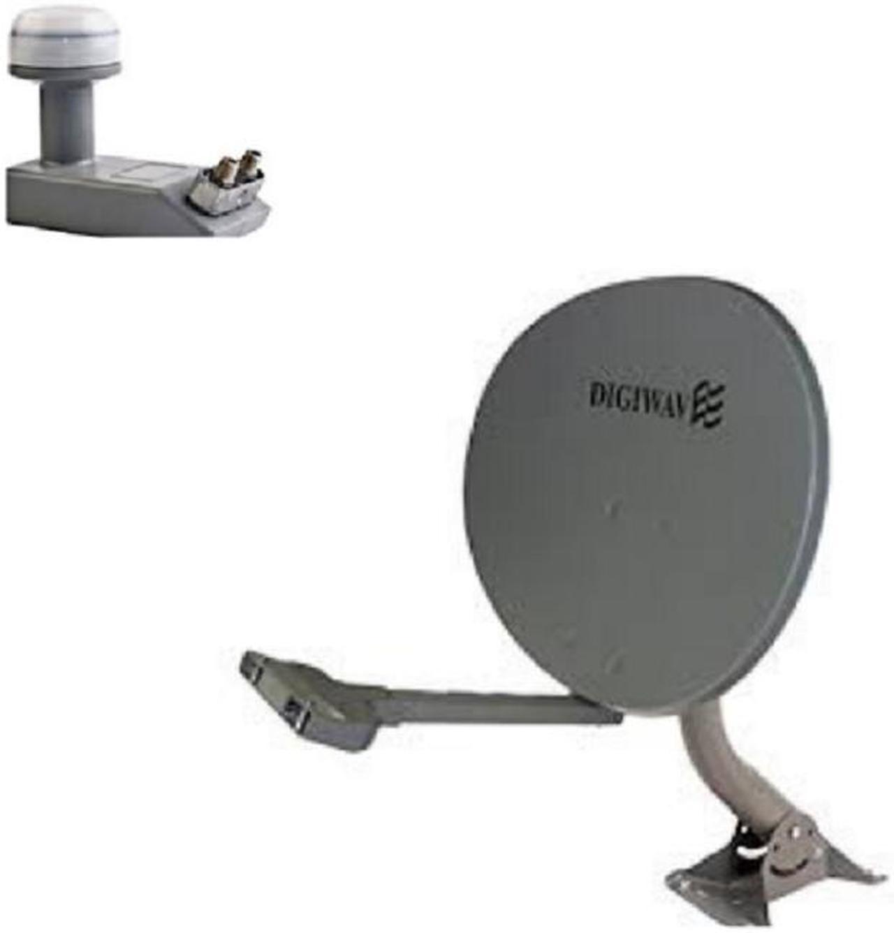 DIGIWAVE 24 inch ELLIPTICAL SATELLITE DISH+ 1 LNB(11.25GHZ)