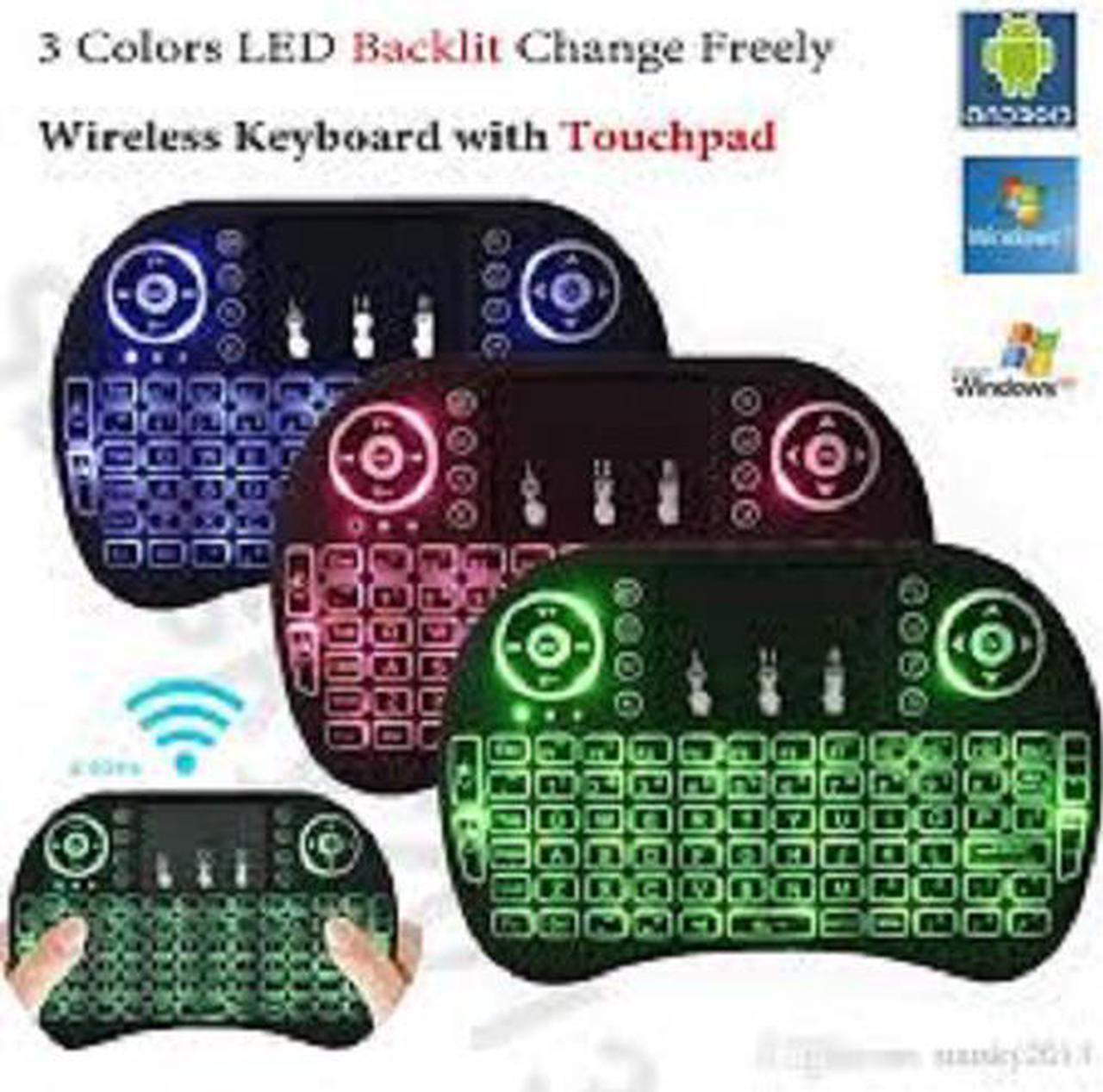 MINI KEYBOARD WITH TOUCHPAD & BACKLIT (3 LIGHT)