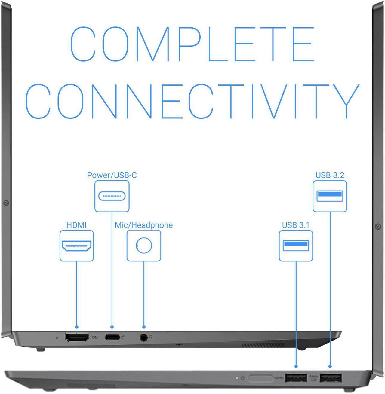 Alt view image 4 of 7 - Lenovo ThinkBook Plus IML Laptop, 13.3" IPS FHD+10.8" E-Ink Touch Display, Intel Core i5-10210U Upto 4.2GHz, 16GB RAM, 256GB NVMe SSD, HDMI, DisplayPort via USB-C, Wi-Fi, Bluetooth, Windows 10 Pro