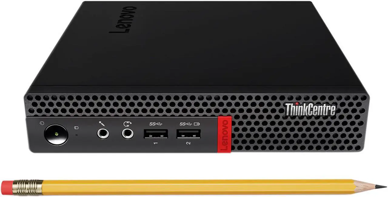 Alt view image 7 of 10 - Lenovo ThinkCentre M625q Tiny DeskTop Computer AMD A9-9420e 4GB 128GB SSD W10P