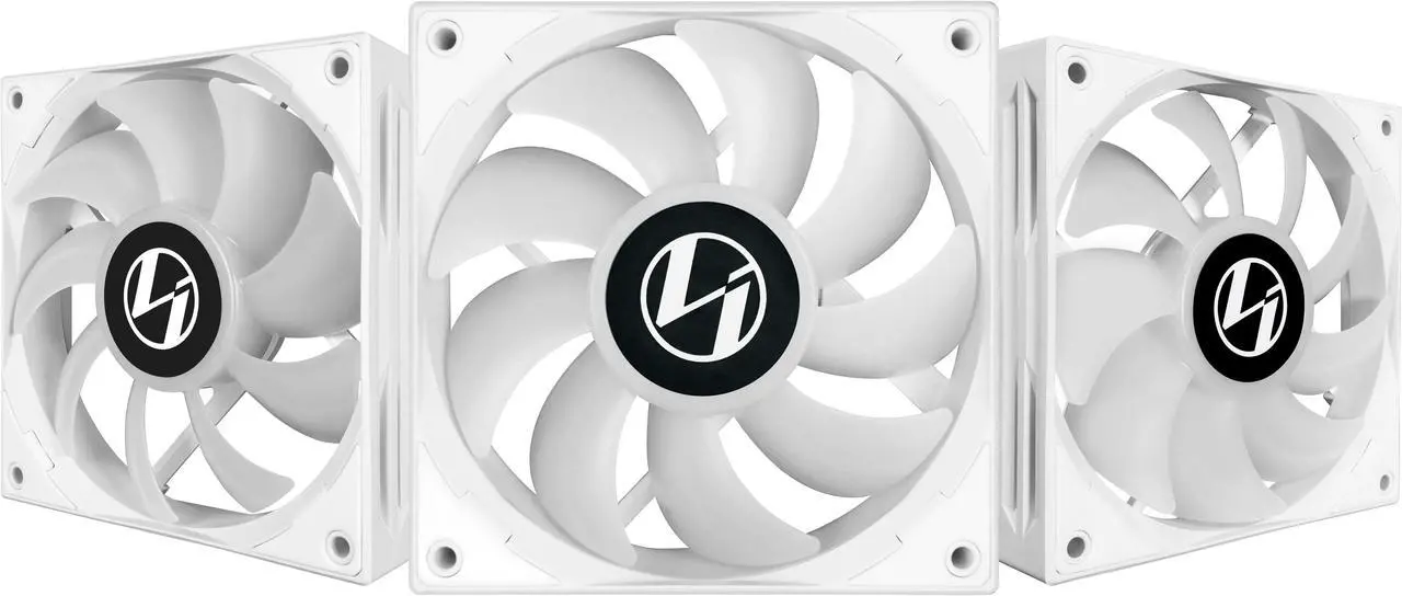 Alt view image 6 of 8 - LIAN LI ST120-3W ,12CM ARGB FANS , WHITE COLOR  , 3 FANS PACK WITH FAN CONTROLLER