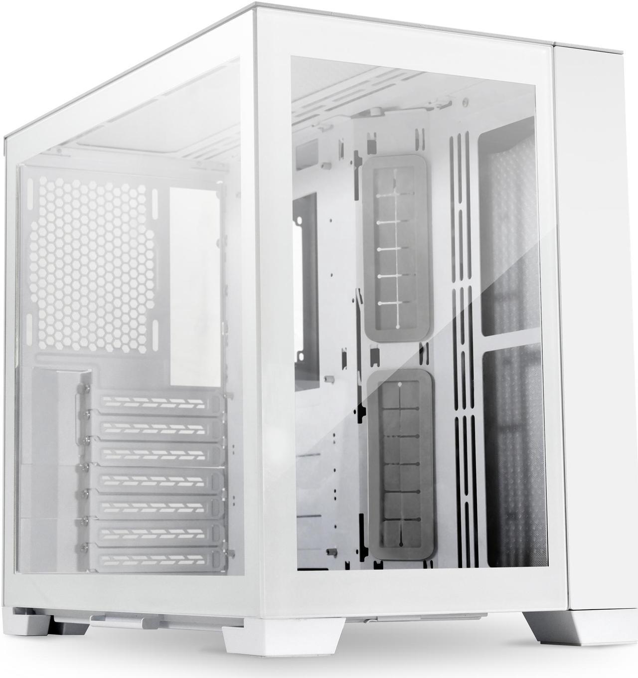 LIAN LI O11DMINI SNOW WHITE - White SECC / Aluminum /Tempered Glass/ ATX, Mirco ATX , Mini itx Mini Tower Computer Case - O11D MINI -S