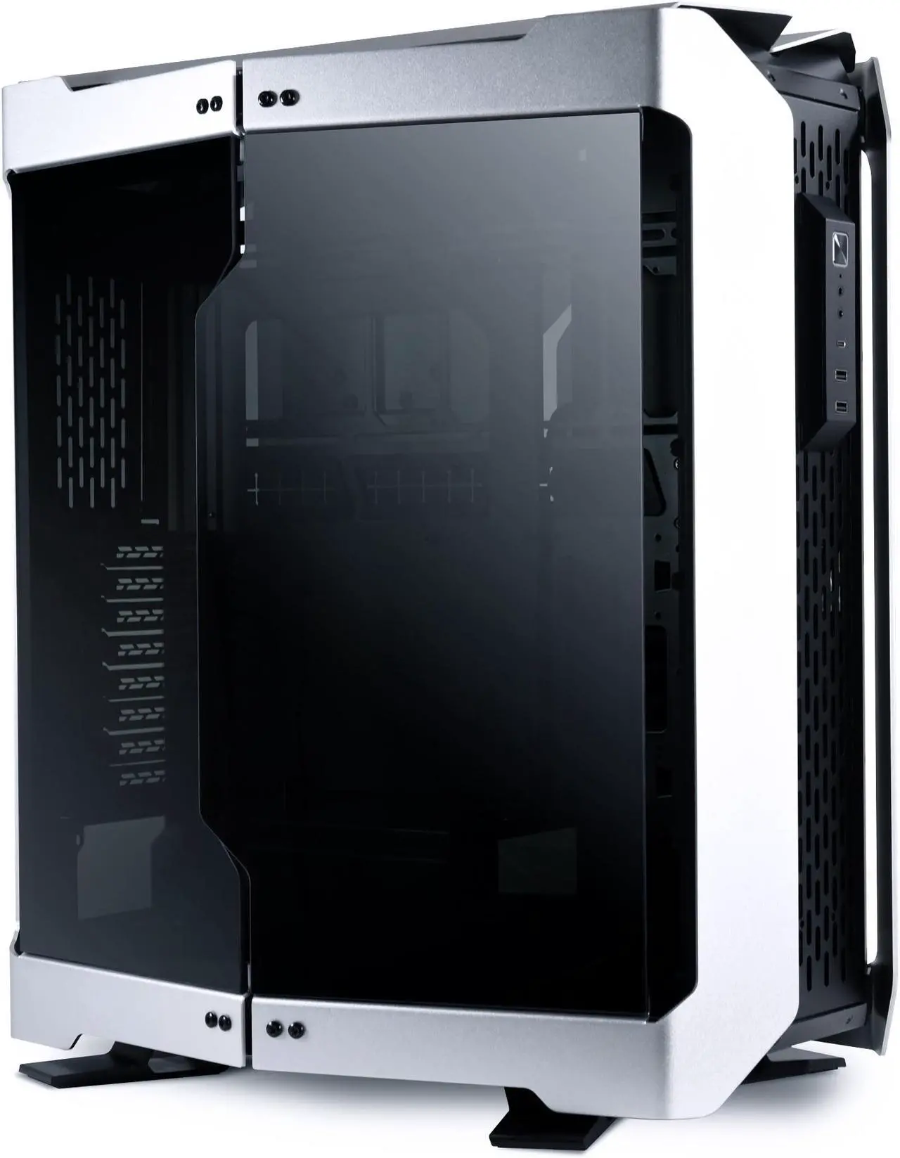 Alt view image 6 of 8 - LIAN LI Odyssey X Silver  Tempered Glass on the Left and Right  Sides, Aluminum Full  Tower Gaming Computer Case - TR-01A