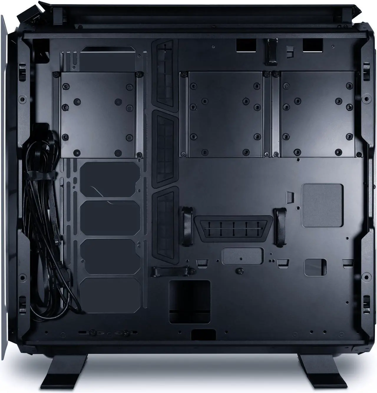 Alt view image 2 of 8 - LIAN LI Odyssey X Silver  Tempered Glass on the Left and Right  Sides, Aluminum Full  Tower Gaming Computer Case - TR-01A