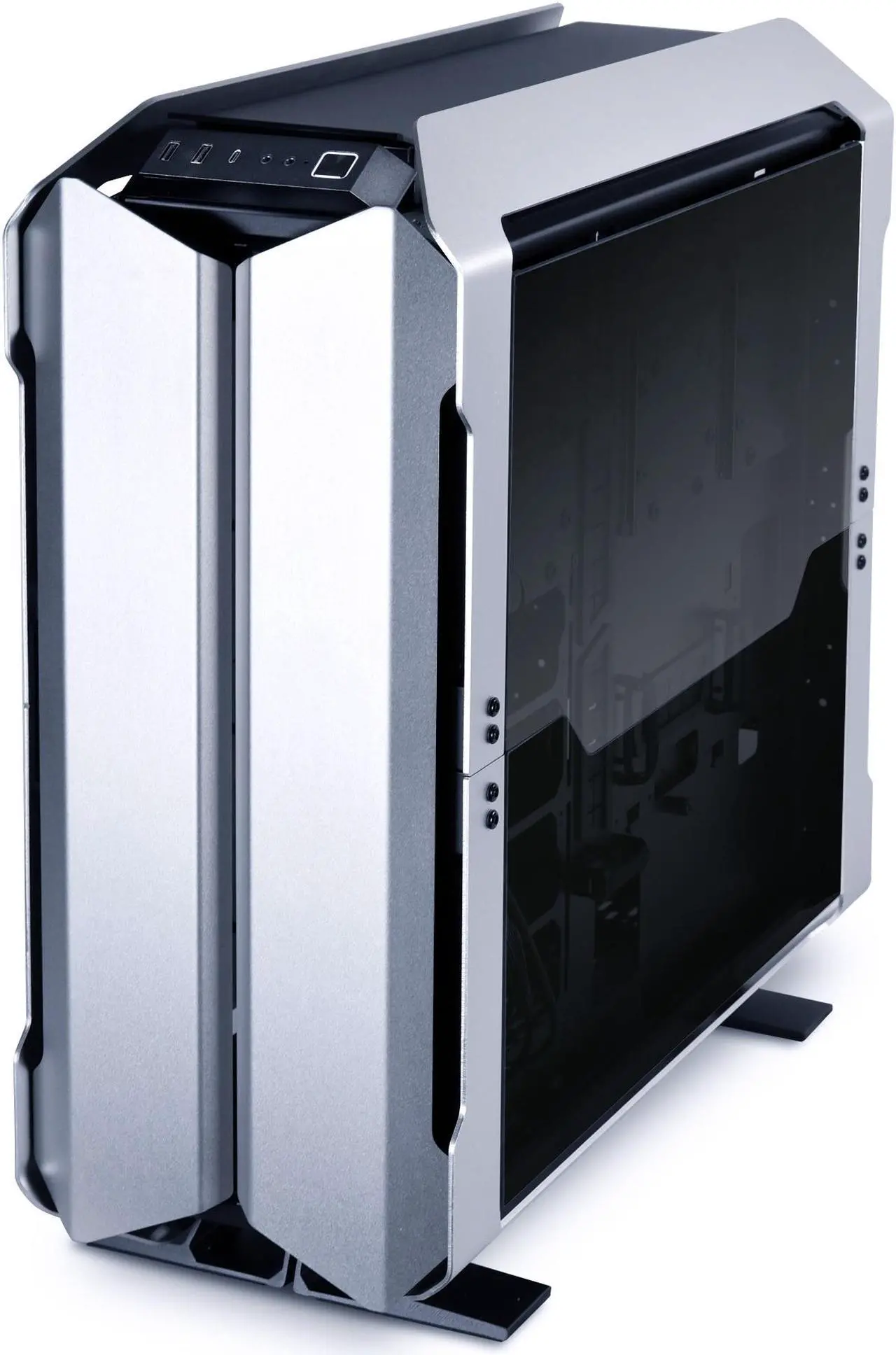 Main image of LIAN LI Odyssey X Silver  Tempered Glass on the Left and Right  Sides, Aluminum Full  Tower Gaming Computer Case - TR-01A