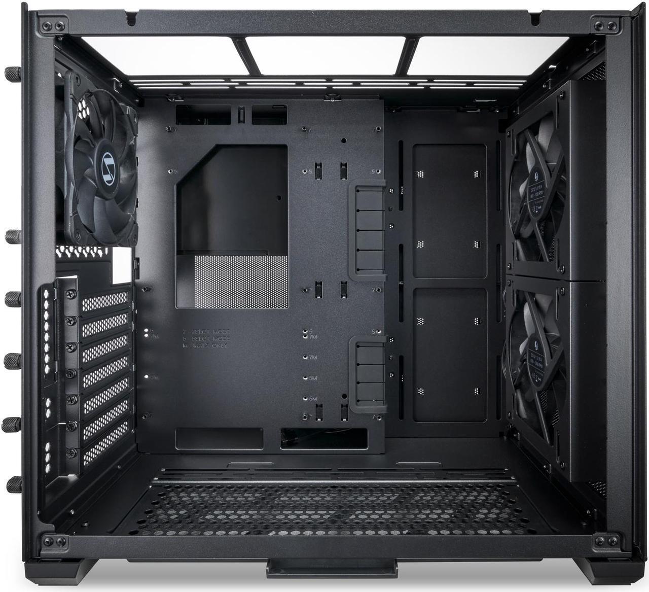 Alt view image 4 of 15 - LIAN LI O11 AIR MINI Black SPCC / Aluminum / Tempered Glass ATX Mini Tower Computer Case-- O11AMX