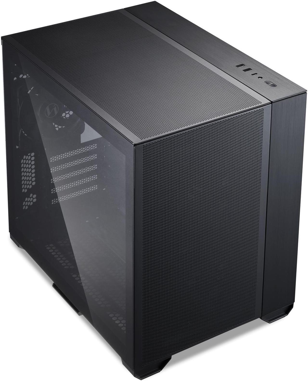 Alt view image 3 of 15 - LIAN LI O11 AIR MINI Black SPCC / Aluminum / Tempered Glass ATX Mini Tower Computer Case-- O11AMX