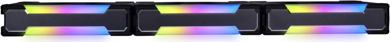 Alt view image 5 of 15 - Lian Li UNI Fan SL120 V2 RGB Black 3x 12cm Fan Pack with Controller - UF-SL120V2-3B