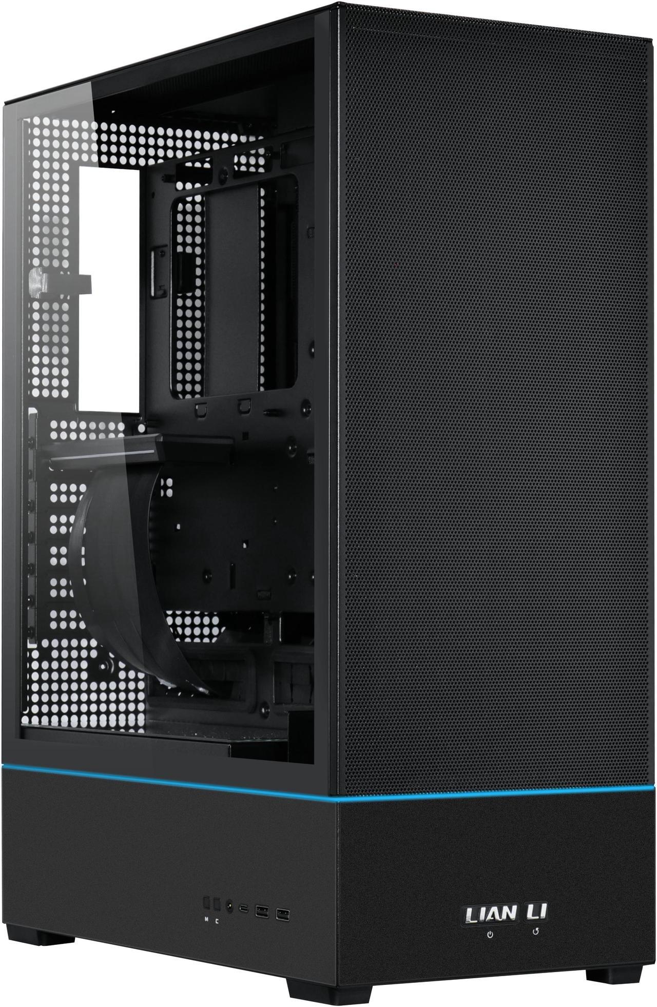 LIAN LI SUP01 Black Mid Tower Computer Case