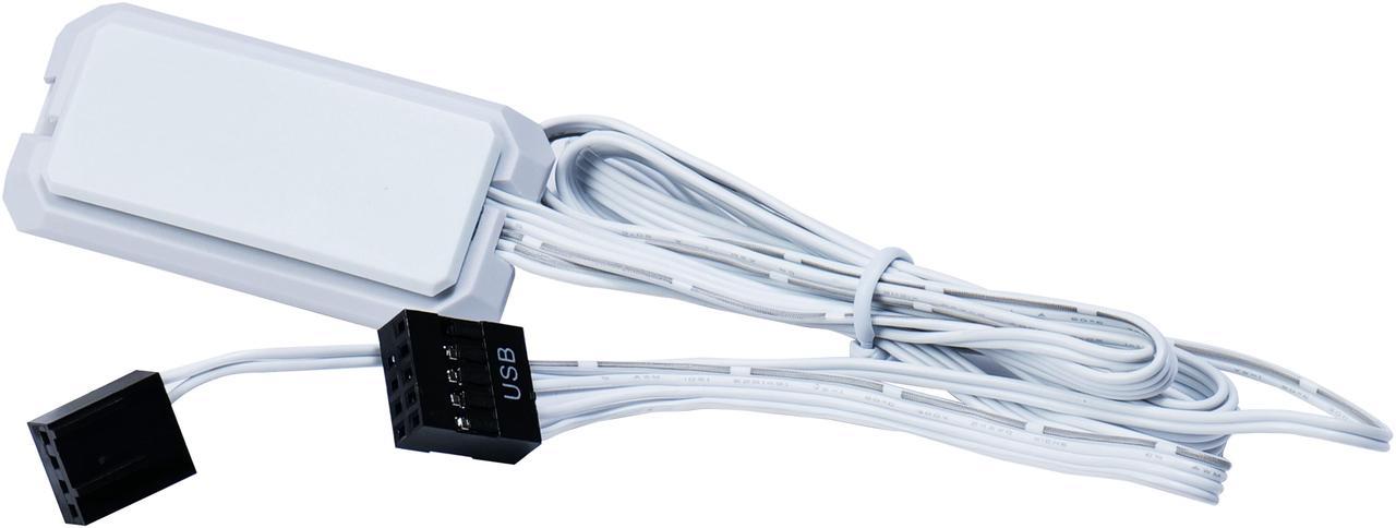Alt view image 6 of 8 - Lian Li UNI Fan SL - LCD Wireless 120 - Triple Pack - ARGB Fan - 1.6" LCD Display - 2.4 GHz Wireless Controller included and required for use. - White (12SLLCD1W3W)