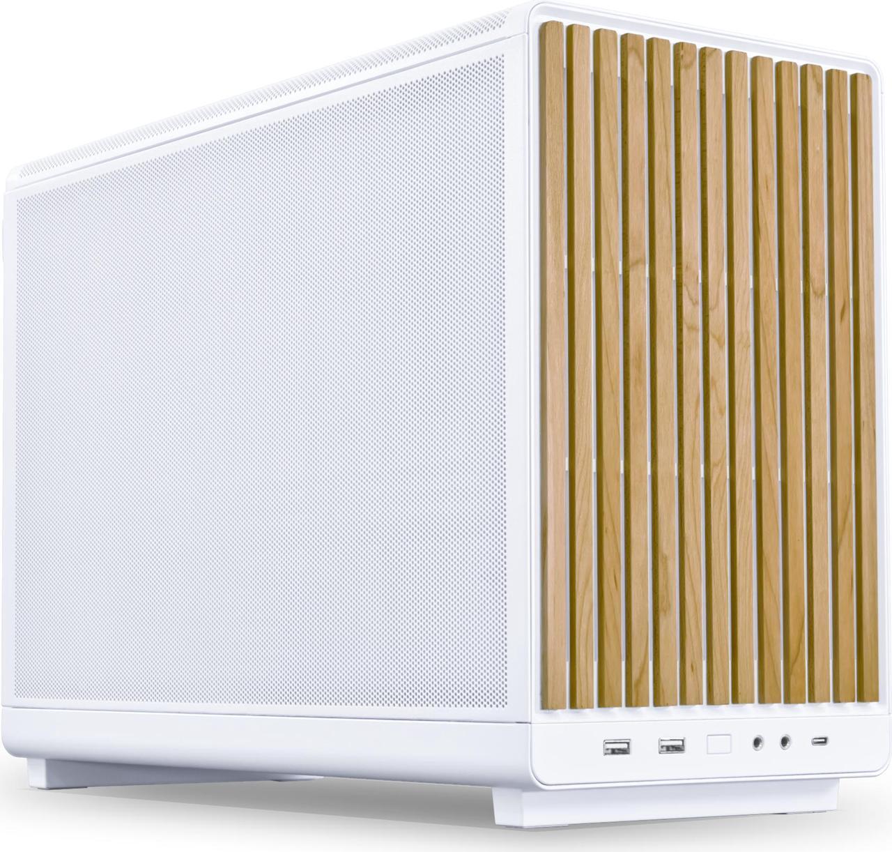 Main image of LIAN LI A3- mATX-WD White Wood front panel SPCC M-ATX / ITX Computer Case ------ A3-mATX-WD White