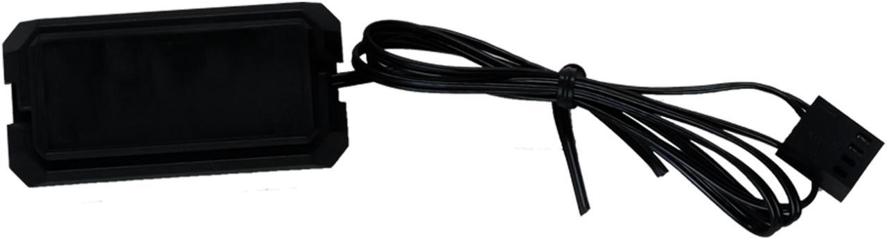 Alt view image 3 of 8 - Lian Li UNI Fan TL 120 Wireless - Triple Pack - 2.4 GHz Wireless Controller Included - Daisy Chain & Infinity Mirror Design - Controlle required. - Black (12TL1W3B)
