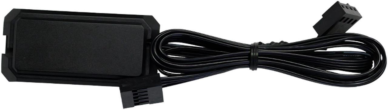 Alt view image 2 of 8 - Lian Li UNI Fan TL LCD 120 Wireless - Triple Pack - 2.4 GHz Wireless Controller Included - Daisy Chain & Infinity Mirror Design - LCD Display - Controller required. - Black (12TLLCD1W3B)