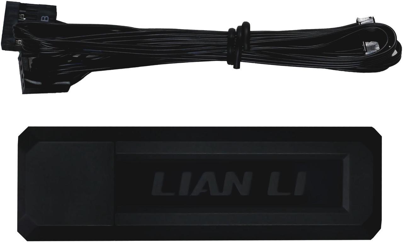 Alt view image 2 of 8 - Lian Li UNI Fan TL 120 Wireless - Triple Pack - 2.4 GHz Wireless Controller Included - Daisy Chain & Infinity Mirror Design - Controlle required. - Black (12TL1W3B)