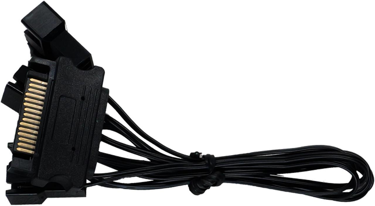 Alt view image 5 of 8 - Lian Li UNI Fan TL LCD 120 Wireless - Triple Pack - 2.4 GHz Wireless Controller Included - Daisy Chain & Infinity Mirror Design - LCD Display - Controller required. - Black (12TLLCD1W3B)