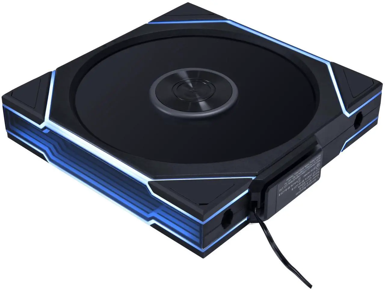 Main image of Lian Li UNI Fan TL - Wireless 140 - Single Pack (Reverse Blade) -  2.4 GHz Wireless Signal ARGB Fan Control - Dual-Zone Lighting - FDB - 140mm - Controller NOT Included & Required - Black (14RTL1W1B)