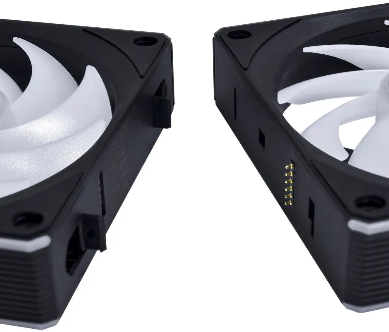 Alt view image 4 of 6 - Lian Li UNI Fan CL Wireless 120 - Triple Pack (Reverse Blade) - 2.4 GHz Wireless Signal RGB & Fan Control - Dual Control Light Zones - 28mm FDB - Controller Included and Required - Black (12RCL1W3B)