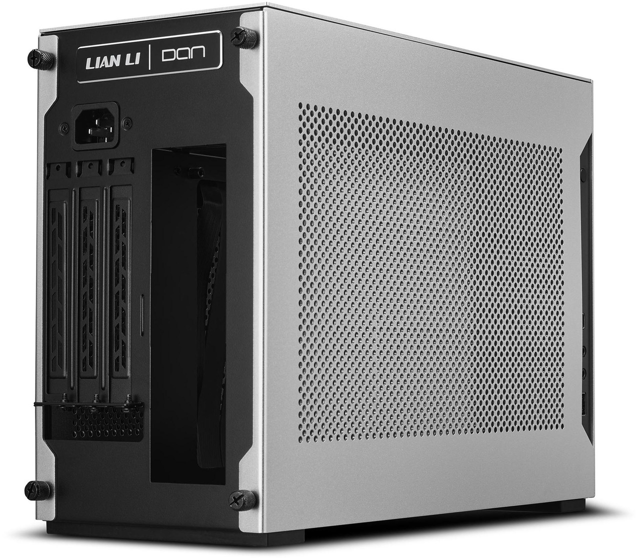 Open Box: Lian Li A4-H2O Mini-ITX PC Case, Triple-Slot Mount GPU, Aluminum Exterior & SPCC Steel Interior, 240mm AIO, SFX Sandwich Layout, PCIe 5.0, Supports SFX/SFX-L PSU - (A4-H2OA5 Silver) - Newegg.ca - Open Box condition - Image 10