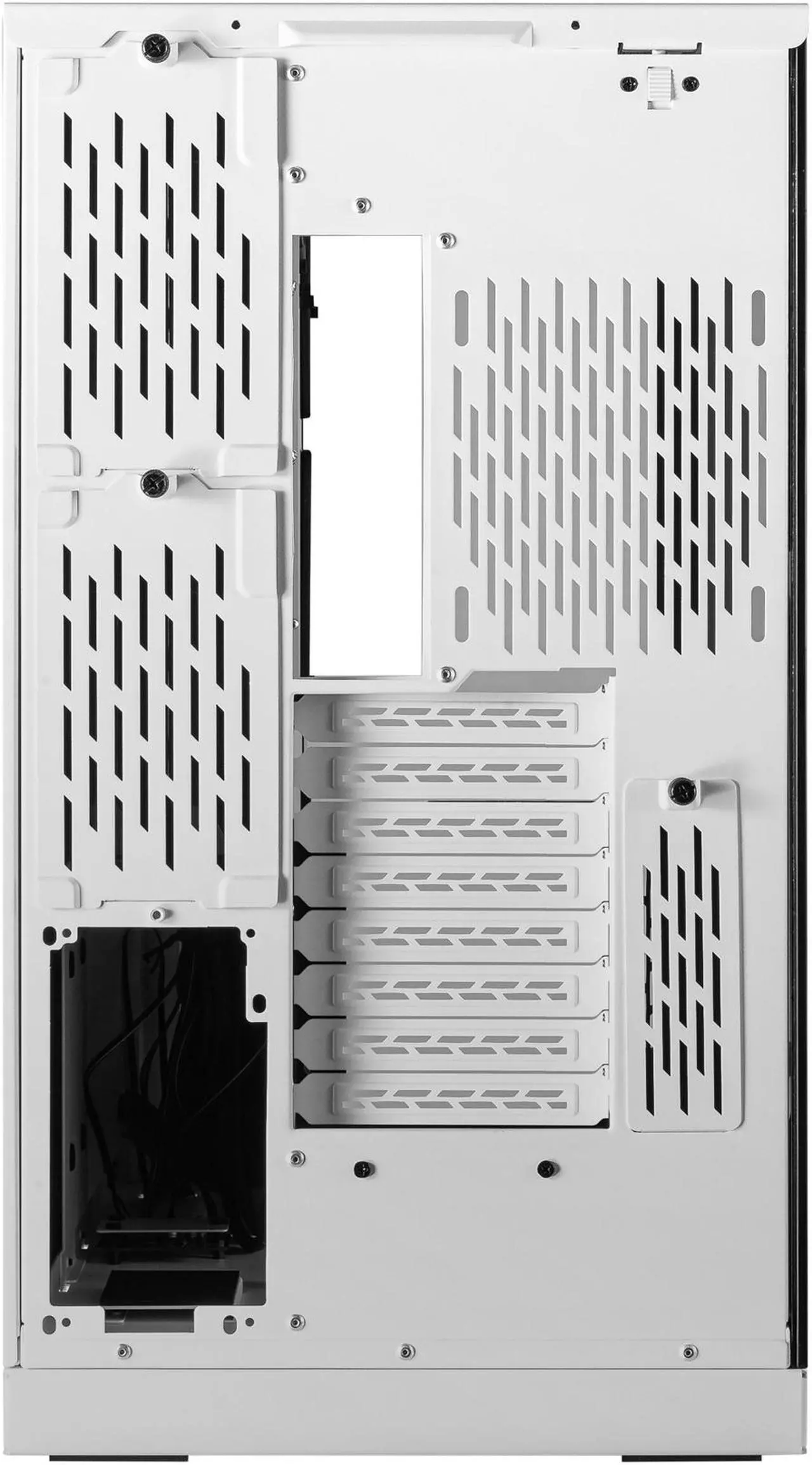 Alt view image 6 of 8 - LIAN LI O11 Dynamic XL ROG Certificated - White Color - Tempered Glass on the Front, and Left Side - E-ATX, ATX Full Tower Gaming Computer Case - O11D XL-W