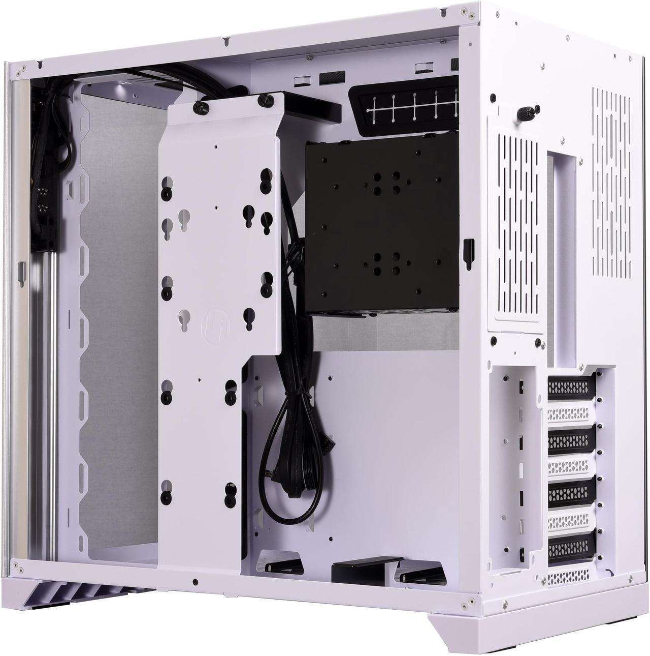 Alt view image 5 of 7 - LIAN LI O11 Dynamic White  with  Strimer 24 pins combo Deal-Tempered Glass ATX Mid Tower Computer Case—O11DW strimer 24 pins