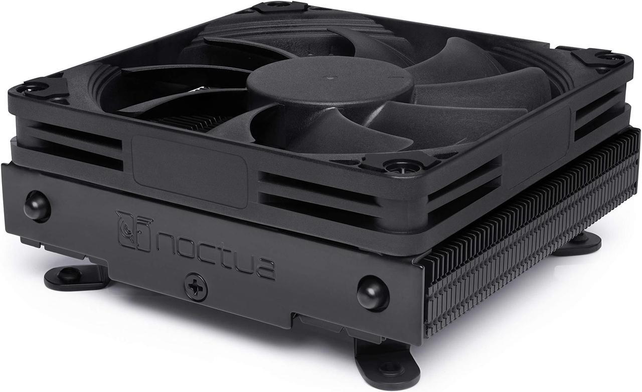 Noctua NH-L9i chromax.Black, Low-Profile CPU Cooler for Intel LGA115x (Black)