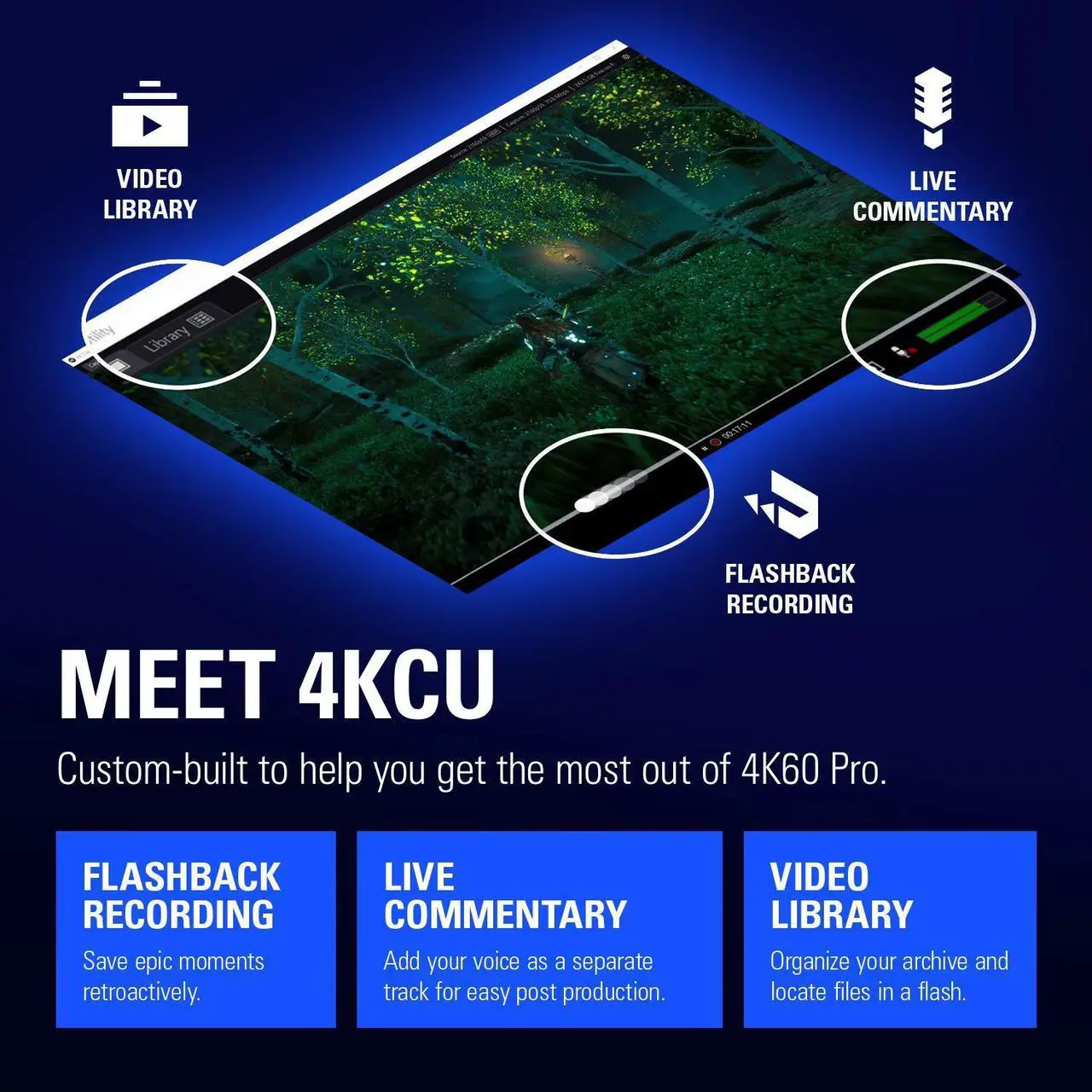 Alt view image 7 of 7 - Elgato Game Capture 4K60 Pro MK.2 - 4K60 HDR10 Capture and Passthrough, PCIe Capture Card,Superior Low Latency Technology