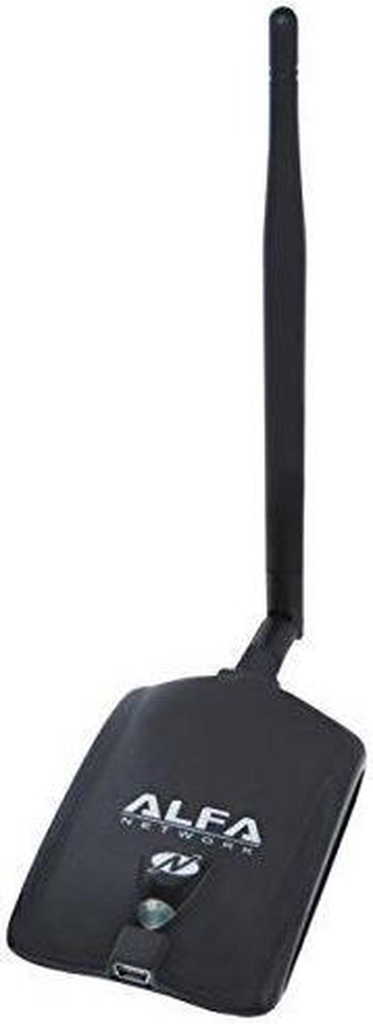 Alt view image 5 of 5 - Alfa AWUS036NHA Wireless B/G/N USB Adaptor - 802.11n - 150 Mbps - 2.4 GHz - 5 dBi Antenna - Long Range - Atheros Chipset - Windows XP/Vista 64-Bit/128-Bit Windows 7 Compatible