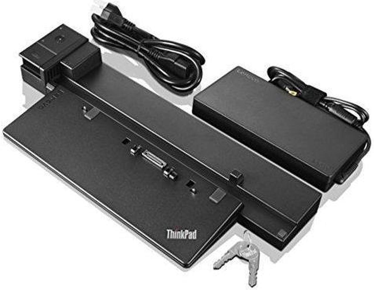 Alt view image 4 of 6 - Lenovo Thinkpad 230W Workstation Dock - 40A50230US (Compatible with P50, P51, P70, P71 Models)