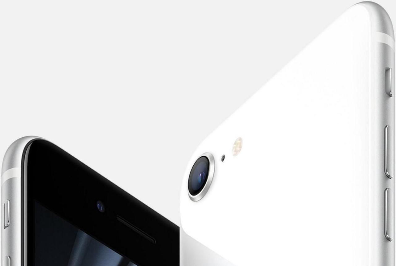 Alt view image 4 of 4 - Apple iPhone SE (2020) | Unlocked | White | 64 GB