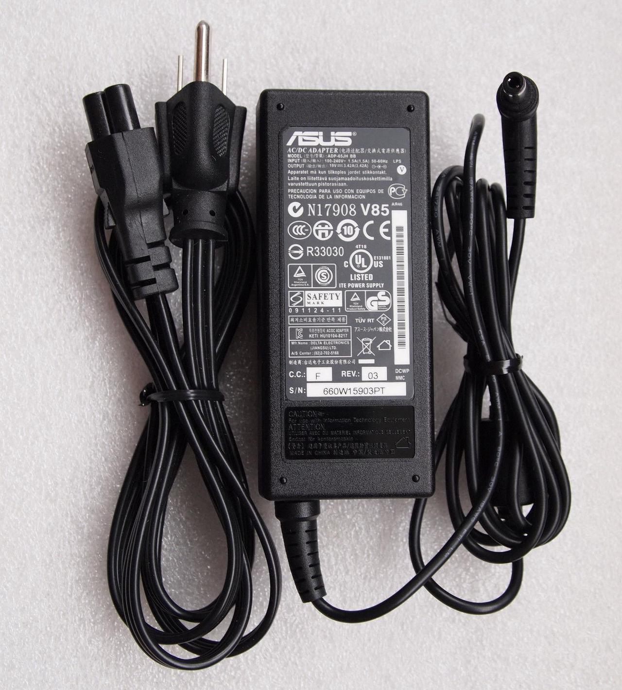 Main image of Original Genuine OEM Asus ADP-65JH BB N17908 V85 R33030 65W AC Adapter+Cord