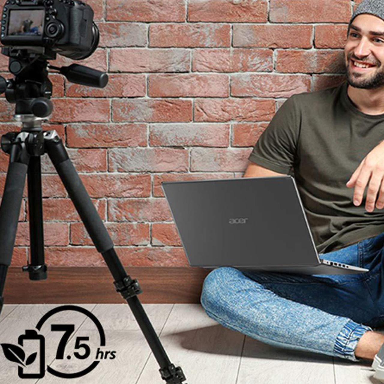 Alt view image 11 of 19 - Acer Aspire 5 A515-43-R19L 15.6" Notebook - 1920 x 1080 - Ryzen 3 3200U - 4 GB RAM - 128 GB SSD - Pure Silver