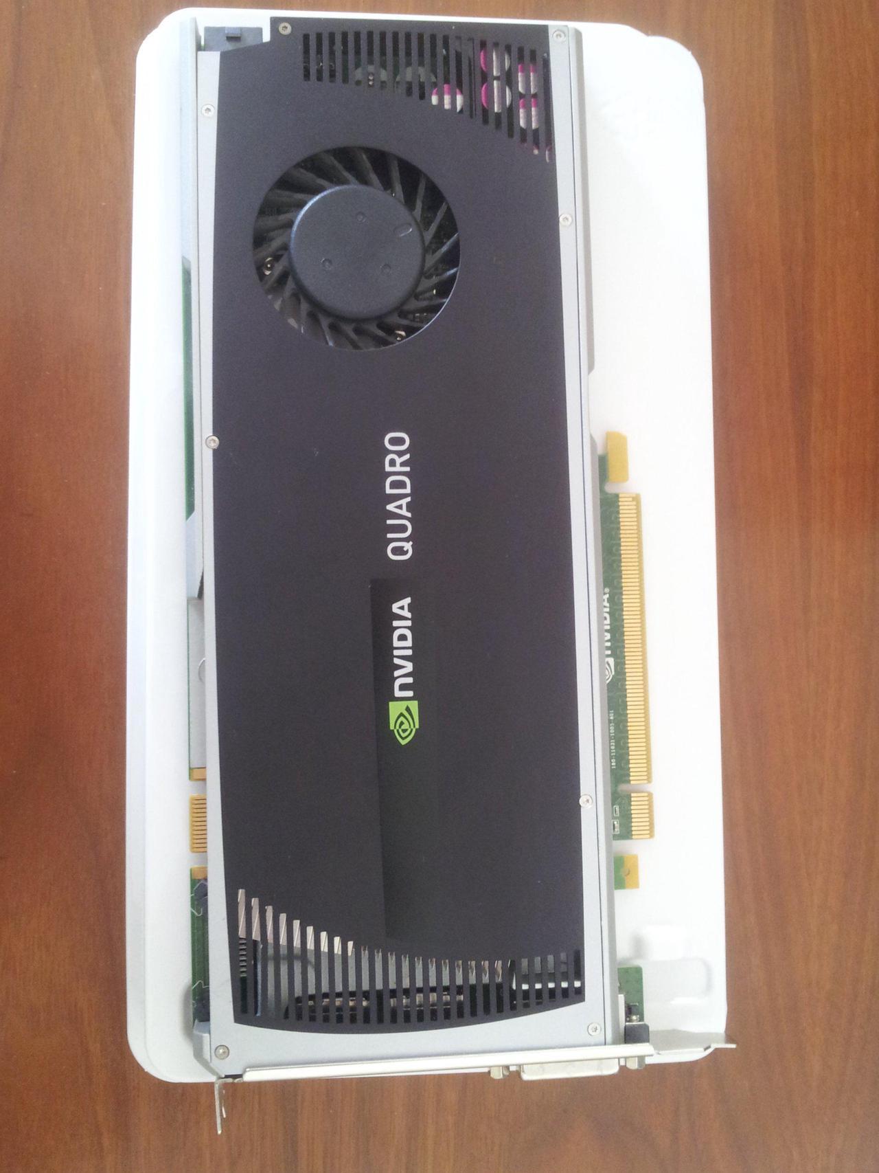 nVidia Quadro 4000 2GB GDDR5 PCI-E x16 2.0 Graphics Video Card With DVI and DisplayPort Outputs Dell Part Number: 38Xnm