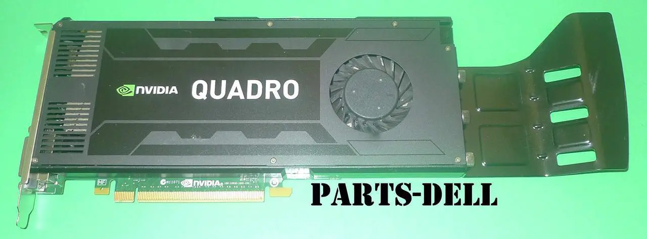 Main image of GENUINE DELL Dell NVIDIA Quadro K4000 Video Graphics Card D5R4G 3GB
