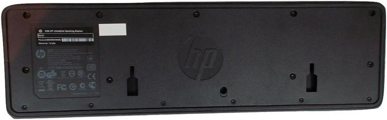 Alt view image 3 of 7 - HP 2013 D9Y32AA UltraSlim Docking Station with 65W Adapter D9Y32AA#ABA
