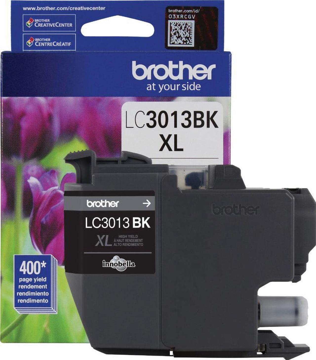 Brother Genuine LC3013BKS High-yield Black Ink Cartridge 24337417