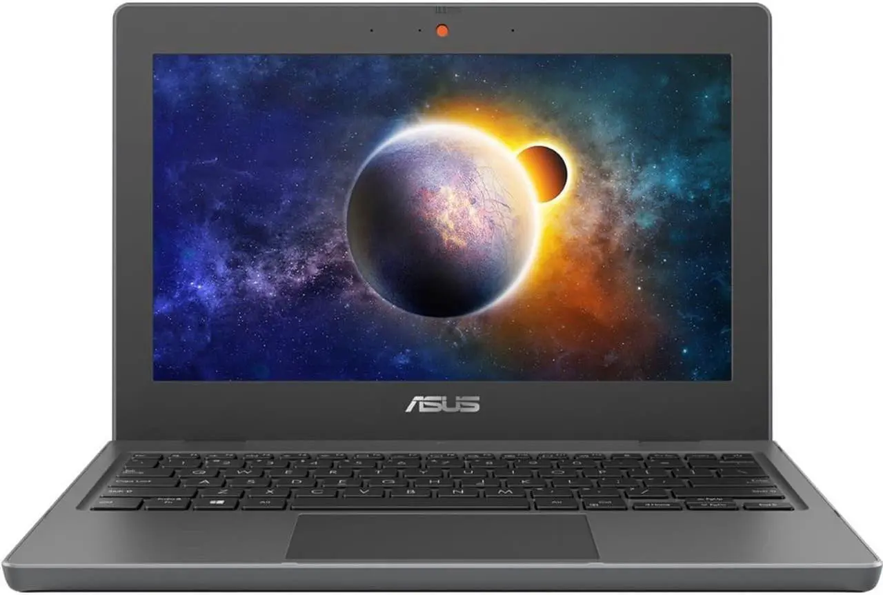 Main image of ASUS HD Rugged Education Notbook Laptop Intel Celeron N4500 (1.10 GHz) 4 GB Memory 64 GB eMMC + TPM Intel HD Graphics 11.6" Windows 10 Pro