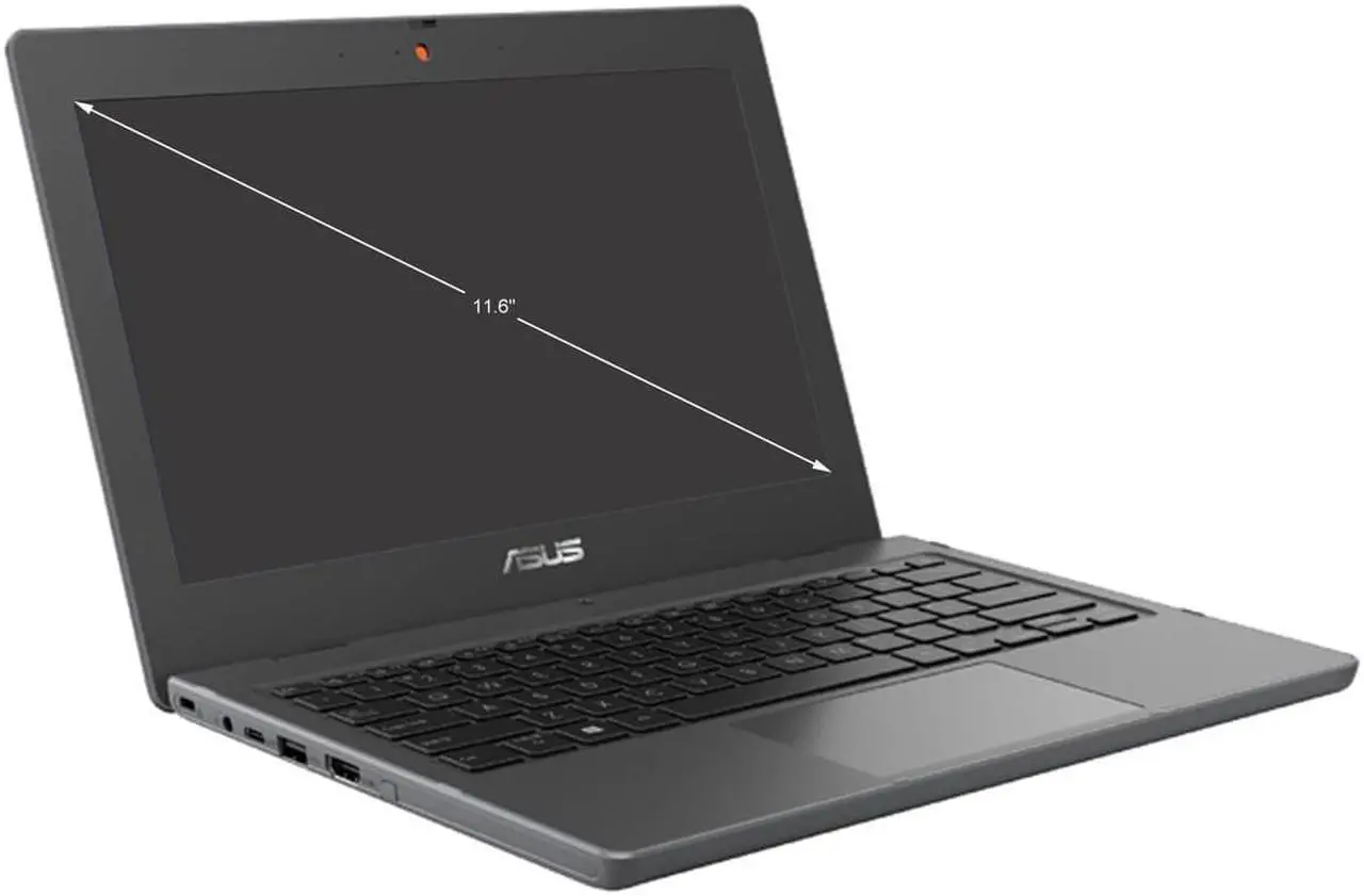 Alt view image 3 of 6 - ASUS HD Rugged Education Notbook Laptop Intel Celeron N4500 (1.10 GHz) 4 GB Memory 64 GB eMMC + TPM Intel HD Graphics 11.6" Windows 10 Pro