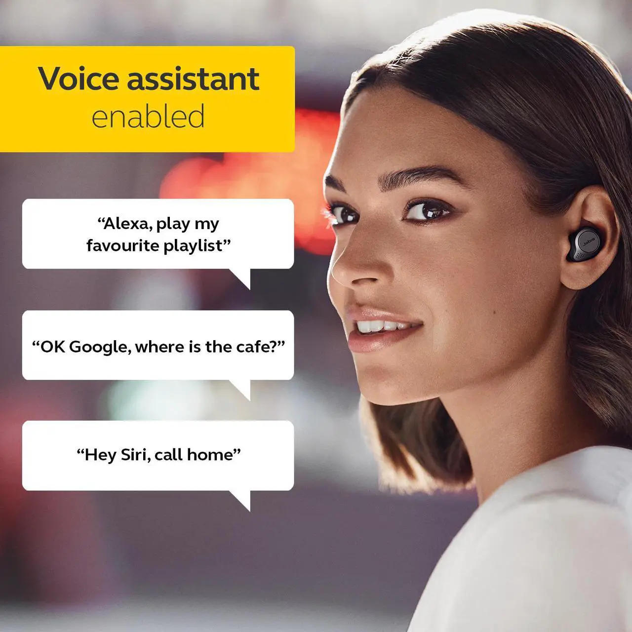 Alt view image 7 of 7 - Jabra Elite 75t Wireless Charging - Titanium Black True Wireless Earbuds Titanium Black