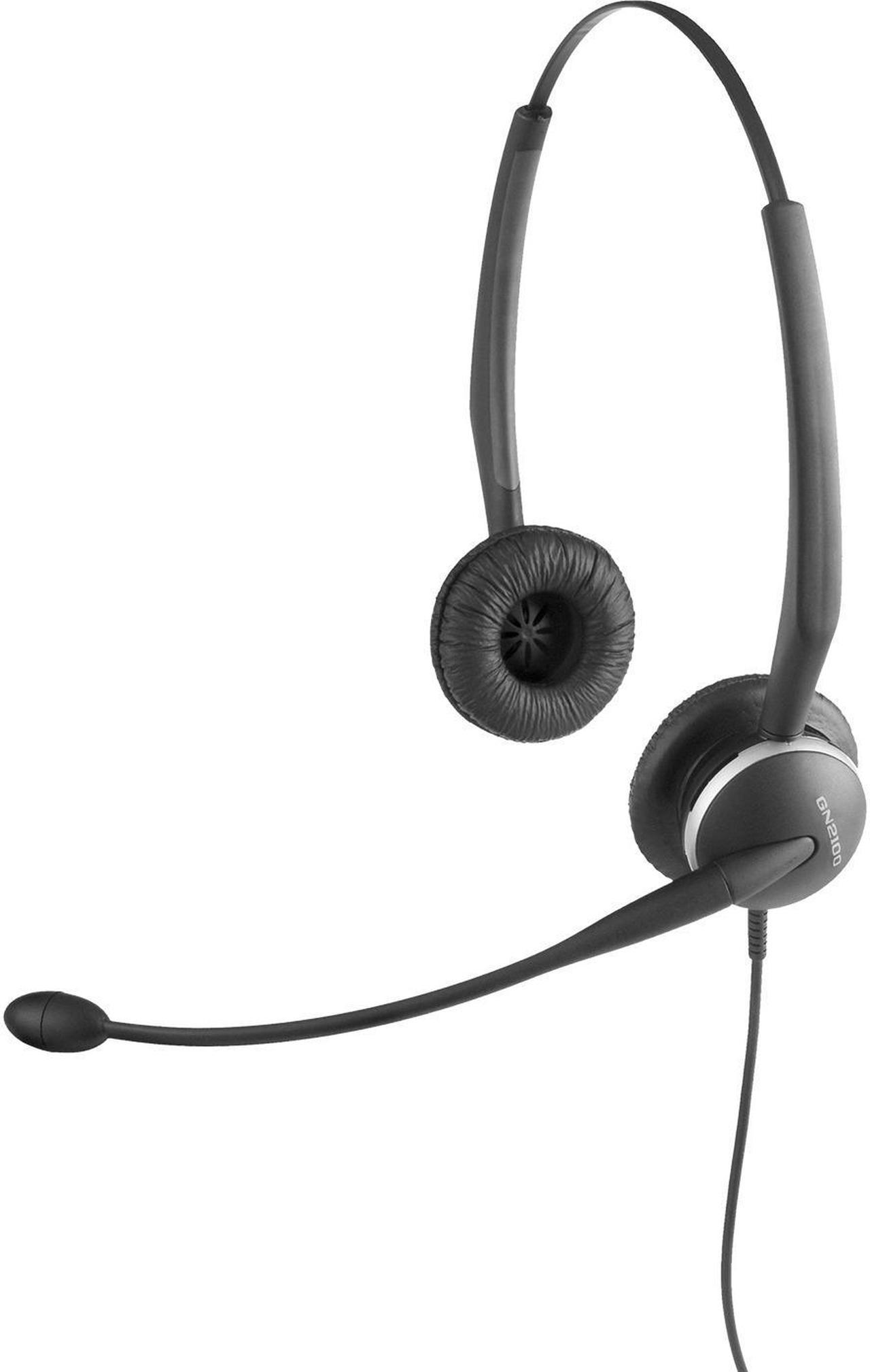 Jabra 2127-80-54 GN2125 Noise Canceling Telecoil Headset for Special Hearing Needs