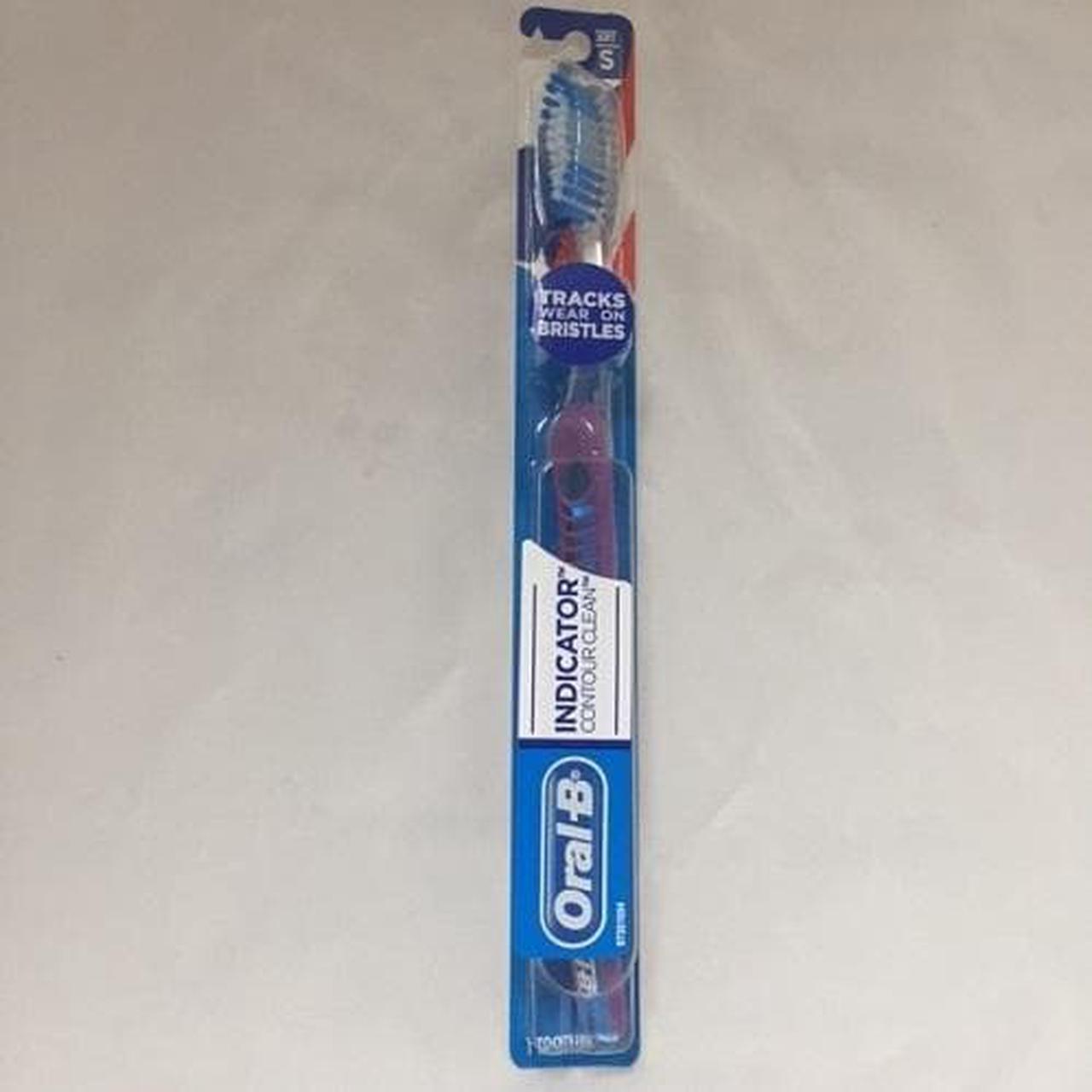 Alt view image 6 of 14 - Oral B Indicator Contour Clean Soft Toothbrush Blue 80200