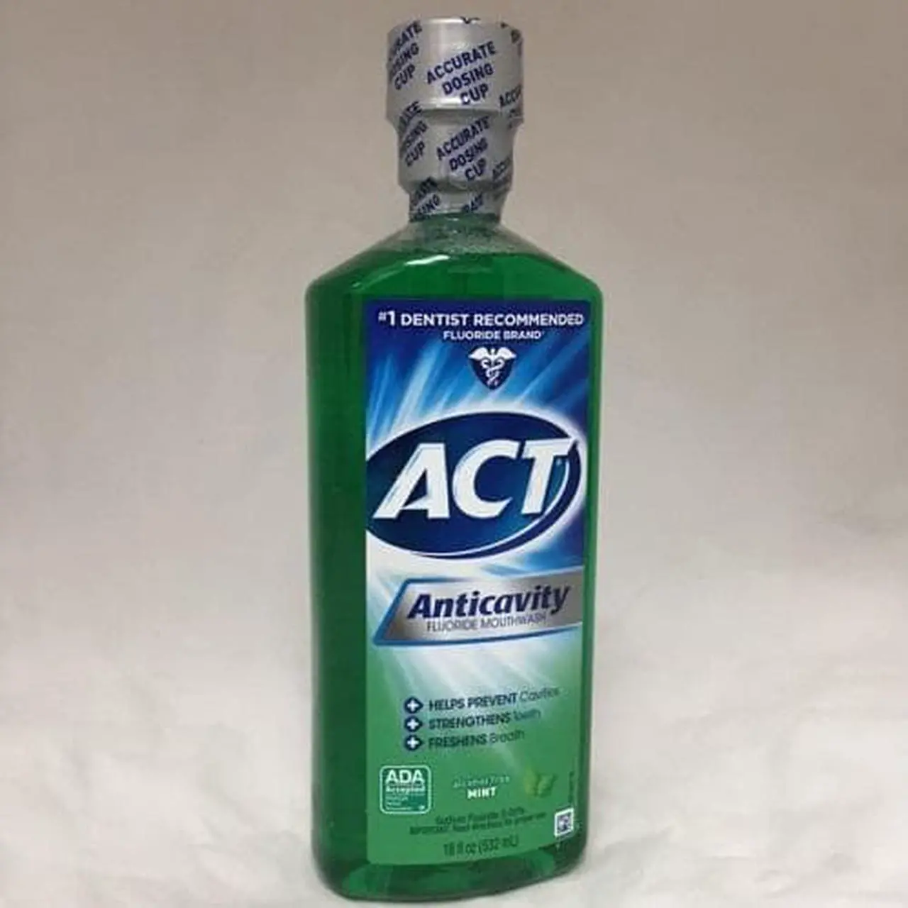 Alt view image 8 of 12 - Act Alcohol Free Anticavity Fluoride Rinse 18 fl oz (532 ml)